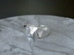 Crystal ring silver925の画像