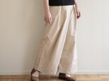 shiki pants / light beigeの画像