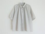 シフォンブラウス　light grayの画像