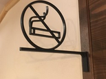 NO SMOKING 禁煙サインの画像