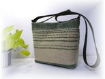 麻糸で織った夏バッグ　B－１３９の画像