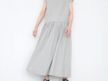 Mcode onepiece / kumori｜コットンリネンの切り替えワンピースの画像