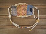 手織り ダブルガーゼ　ファッションマスクの画像