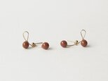 cherry dark orange【pierce/earring】の画像