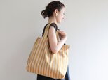 kinchaku bag / hand print  no.1の画像