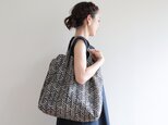 kinchaku bag / hand print  no.2の画像