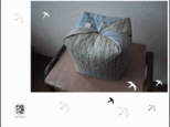 サイコロ枕『ツバメ』の画像