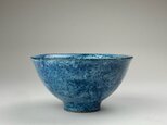 粉引青彩　飯碗　の画像