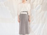 knit waistmark skirtの画像