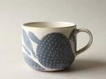 粉引マグ きのこ柄 bの画像