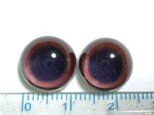 にゃんこのおめめ○半球グラスアイ○猫目○12mm○BRM100の画像