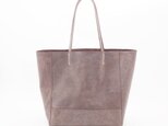 cowleather machi L tote（Tモロー）/牛革/伊タンニン/T029の画像