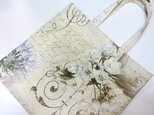 ショッピングバッグ　（花の手紙）