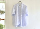 cook P blouse (blue stripe)の画像