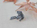 【再販】シマリス/ Silver ピンバッジの画像