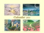 2014年パステルアートカレンダーの画像