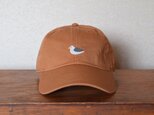 【SALE】 キャップ　カモメ×キャメル