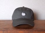 【SALE】 キャップ　ウサギ×グレー