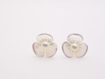 Mother of Pearl　pierced earringsの画像