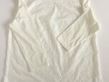 コットンレースのカットソー七分袖✩NEW✩の画像