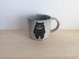 ツキノワグマのマグ（白B）