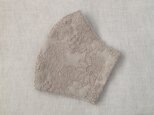 豪華刺繍レースのマスク ( グレージュ ) * 送料無料 *の画像