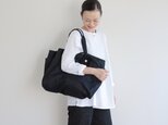 Family Bag / black denimの画像