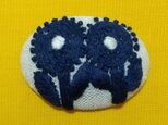 刺繍ブローチ・ohana・北欧風の画像