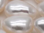 超大粒 高品質バロック淡水パール 5粒 12~14mm*8~11mm 本真珠 フラットの画像