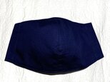 立体マスク 男性用 送料無料 濃紺の画像