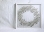 【植物リースの切り絵】ノイチゴ＿サンドベージュの画像