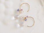 氷晶のピアス(14kgf)の画像