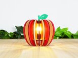 「りんご」木製フロアランプの画像