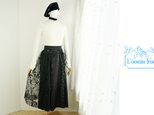 ユニコーン刺繍のセパレートスカートの画像