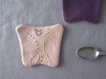 linen coaster [momonga cape] / パープル