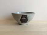 ツキノワグマの茶碗の画像