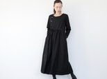 cherry dress / blackの画像