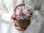 Flower basket (S) Antique pinkの画像