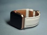 『高級革使用』イタリアモンタナ社製 本革 時計ベルト  アップルウォッチバンド　腕時計　革ベルト　皮　革の画像