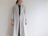 CHIAN long gown Linen cotton / kinariの画像