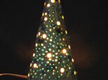【送料無料】陶器　クリスマスツリー(8)　陶芸家オリジナルの画像
