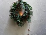 autumn wreath-灯りの画像