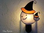 親子のハロウィンおばけ♪ ステンドグラス ランプの画像
