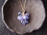 【K14gf】Blue Sapphire × Tanzanite Necklace／ブルーサファイア×タンザナイト ネックレスの画像