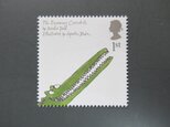 イギリス 童話(絵本)切手ブローチ 6686の画像