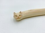 再販　『ご機嫌斜めな猫』の手貸します(=^・^=)（孫の手）受注生産商品の画像