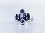 アイオライト(Iolite)ウォーターサファイヤ・天然石・シルバーデザインリング