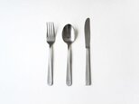 Metallic　Silver　Forkの画像