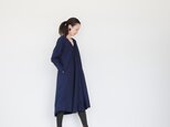 Pintucked seam op / indigo × yuuki kiyomiの画像