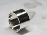 鏡面 シルバーフラットリング 12.0mm幅 ミラー｜SILVER RING｜356の画像